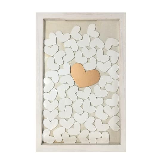Whitewashed Drop Box Guest Book by Celebrate It&#x2122;